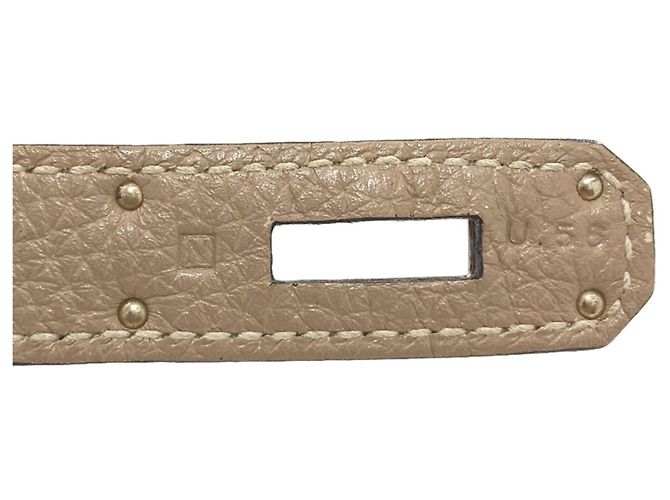Hermès Borsa Hermes Birkin 30 in Turtledove Grey - vista 7