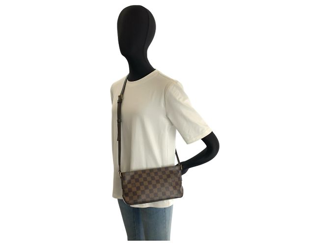 Borsa a tracolla Louis Vuitton Damier Trotteur - vista 7