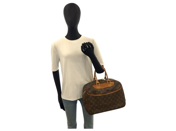 Borsa Boston Louis Vuitton Monogram Deauville - vista 6