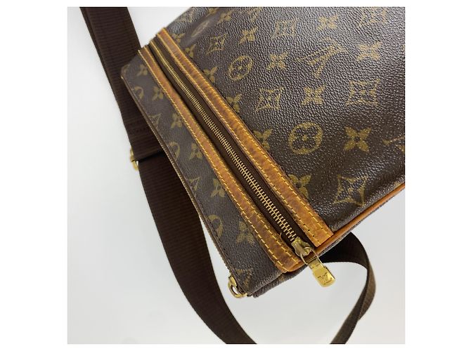 Borsa a tracolla Louis Vuitton Monogram Pochette Bosphore - vista 4