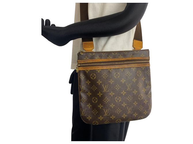 Borsa a tracolla Louis Vuitton Monogram Pochette Bosphore - vista 6