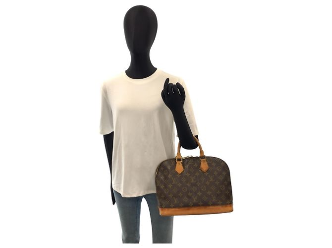 Borsa Louis Vuitton Monogram Alma Boston Bag - vista 6