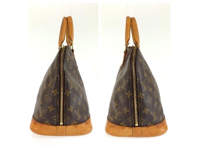 Borsa Louis Vuitton Monogram Alma Boston Bag - vista 7