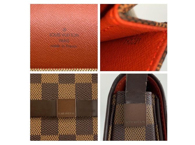 Borsa a tracolla Louis Vuitton Damier Tribeca Carre - vista 3