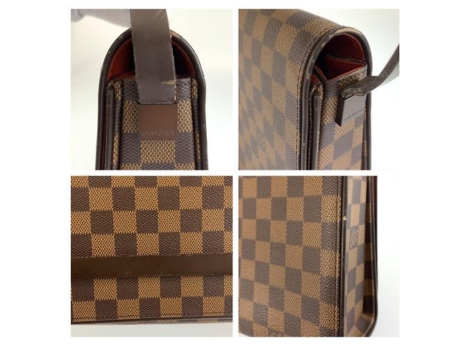 Borsa a tracolla Louis Vuitton Damier Tribeca Carre - vista 5
