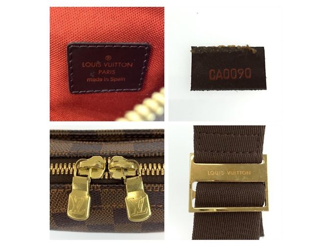 Borsa a tracolla/Marsupio Louis Vuitton Damier Geronimos - vista 3