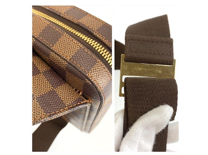 Borsa a tracolla/Marsupio Louis Vuitton Damier Geronimos - vista 5