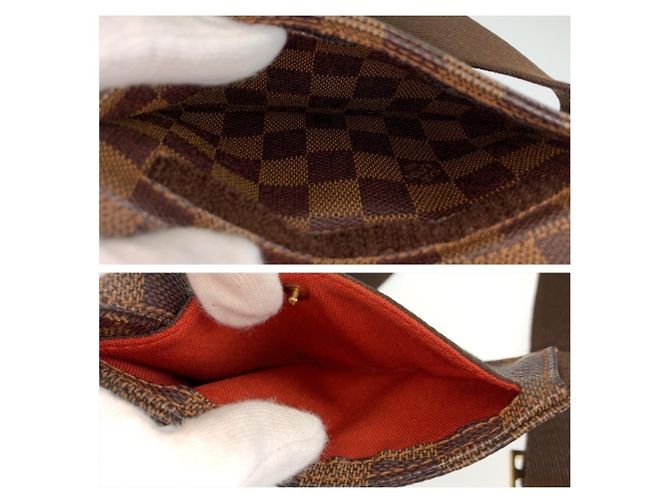 Borsa a tracolla/Marsupio Louis Vuitton Damier Geronimos - vista 9