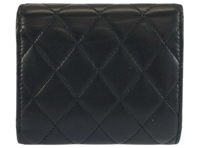 Portafoglio Chanel Coco Mark Matelassé tri-fold - vista 2