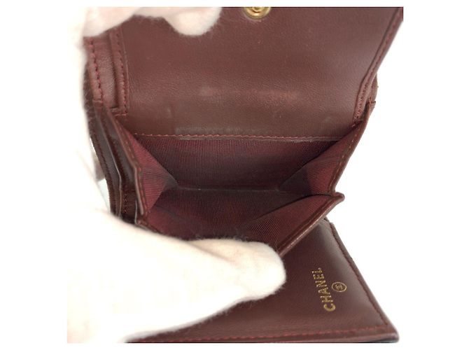 Portafoglio Chanel Coco Mark Matelassé tri-fold - vista 6