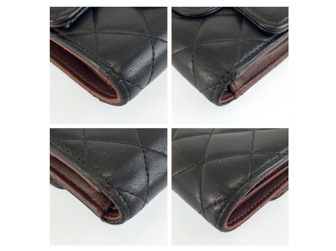 Portafoglio Chanel Coco Mark Matelassé tri-fold - vista 7