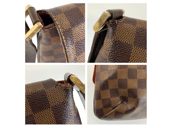 Borsa a Tracolla Louis Vuitton Damier Musette - vista 5