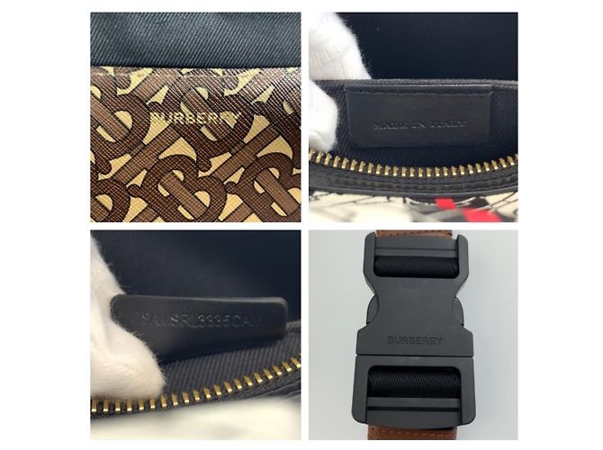 Borsa a tracolla Burberry TB Monogram - vista 3