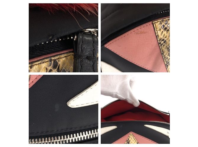 Fendi Bugs Monster Handtaschen-Rucksack - Ansicht 4