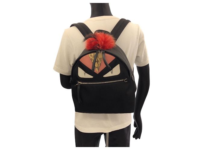 Fendi Bugs Monster Handtaschen-Rucksack - Ansicht 7