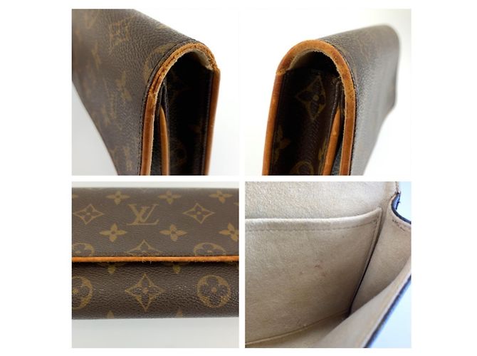 Borsa a tracolla Louis Vuitton Monogram Pochette Twin GM - vista 5