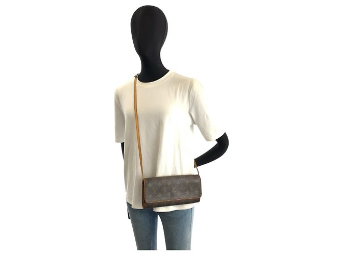 Borsa a tracolla Louis Vuitton Monogram Pochette Twin GM - vista 6