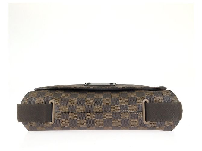 Borsa a spalla Louis Vuitton Damier Brooklyn MM - vista 10