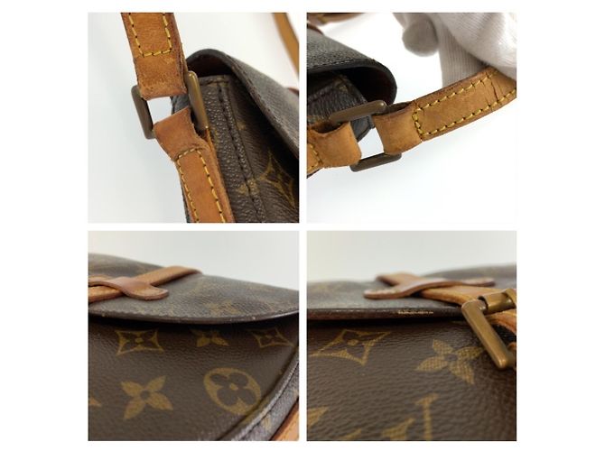 Borsa a spalla Louis Vuitton Monogram Chantilly PM - vista 5