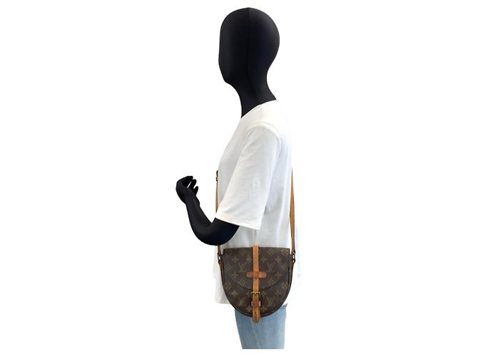 Borsa a spalla Louis Vuitton Monogram Chantilly PM - vista 7