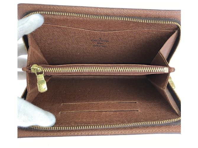 Cartera larga con cremallera Louis Vuitton Monogram - vista 4