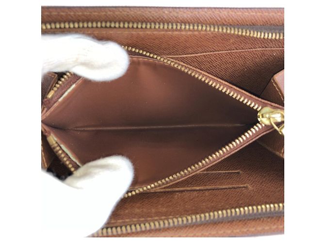 Cartera larga con cremallera Louis Vuitton Monogram - vista 5