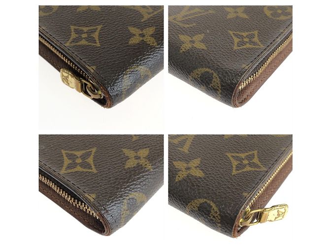Cartera larga con cremallera Louis Vuitton Monogram - vista 6