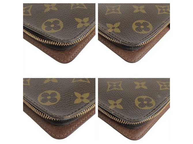 Cartera larga con cremallera Louis Vuitton Monogram - vista 7