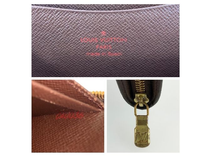 Louis Vuitton Damier Portemonnaie Zip Long Wallet - vista 3