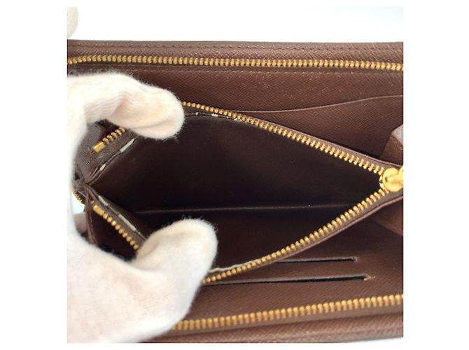 Louis Vuitton Damier Portemonnaie Zip Long Wallet - vista 5