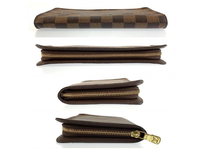 Louis Vuitton Damier Portemonnaie Zip Long Wallet - vista 9