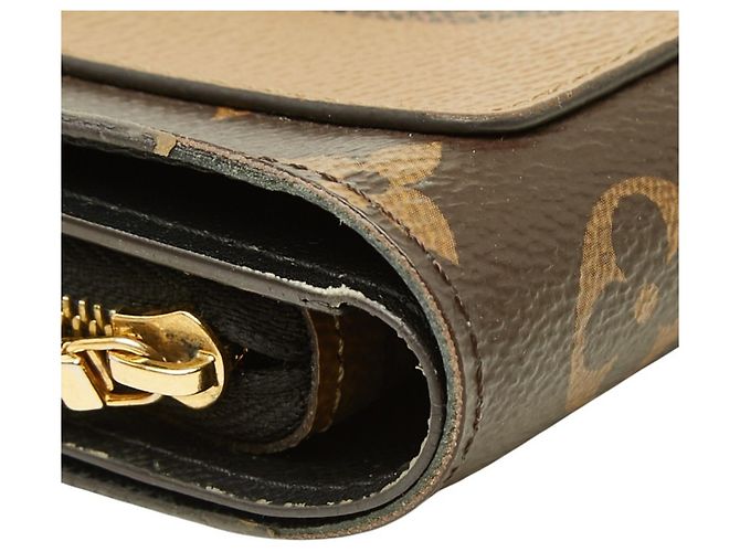 Louis Vuitton Monogram Reverse Portefeuille Juliette Bi-fold Wallet - vista 5