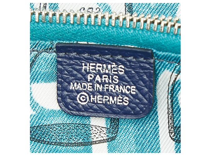 Hermès Cartera larga con cremallera Hermes Azap Silk In Round - vista 8