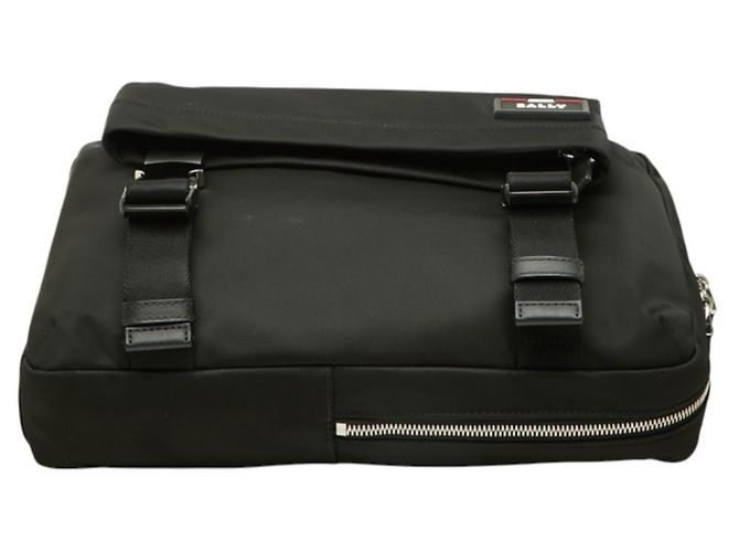 Borsa a tracolla Bally in nylon nero - vista 3