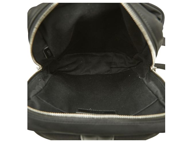 Borsa a tracolla Bally in nylon nero - vista 4