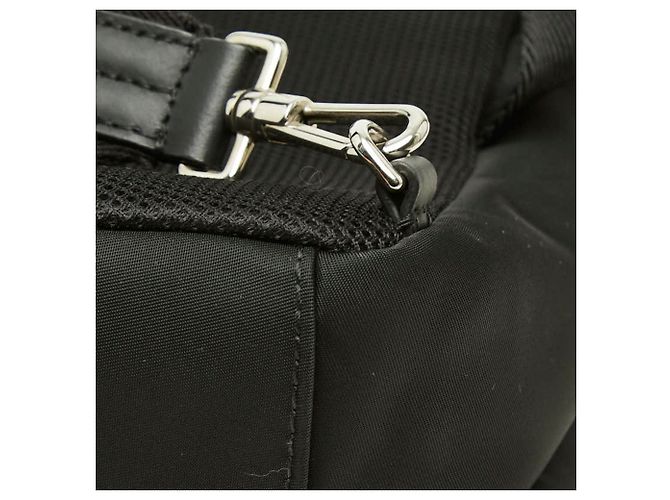 Borsa a tracolla Bally in nylon nero - vista 9