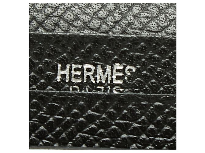 Béarn Hermès Hermes Bearn Soufflé Bi-fold langes Portemonnaie - Ansicht 11