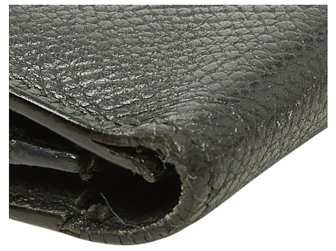 Béarn Hermès Hermes Bearn Soufflé Bi-fold langes Portemonnaie - Ansicht 5