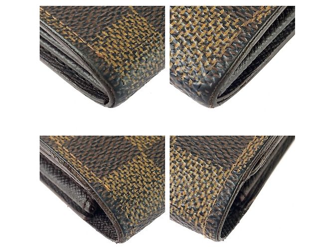 Cartera Larga Pochette Louis Vuitton Damier - vista 3