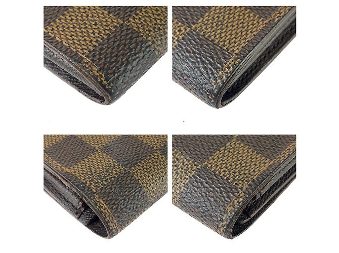 Cartera Larga Pochette Louis Vuitton Damier - vista 4