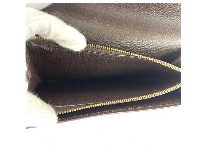 Cartera Larga Pochette Louis Vuitton Damier - vista 8