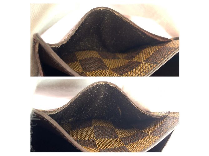 Cartera Larga Pochette Louis Vuitton Damier - vista 9