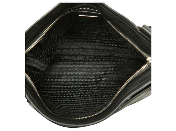 Prada Crossbody-Schultertasche mit Triangle-Logo-Plakette - Ansicht 6