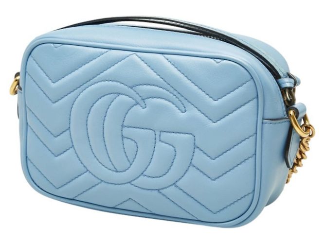 Borsa Camera Gucci GG Marmont Matelassé - vista 2