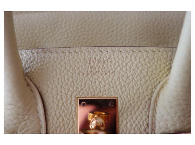 Hermès Birkin 25 Pelle Togo Giallo - vista 11