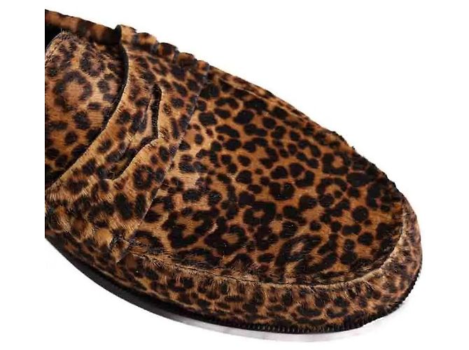 Autre Marque Mocassini Saint Laurent in pelle marrone - vista 4