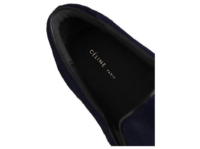 Céline Sneakers rosa e blu navy - vista 5