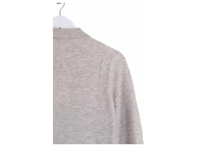Camicia Eric Bompard in cashmere grigia L - vista 4