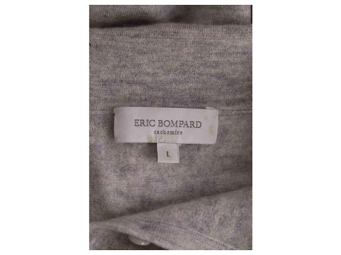 Camicia Eric Bompard in cashmere grigia L - vista 5