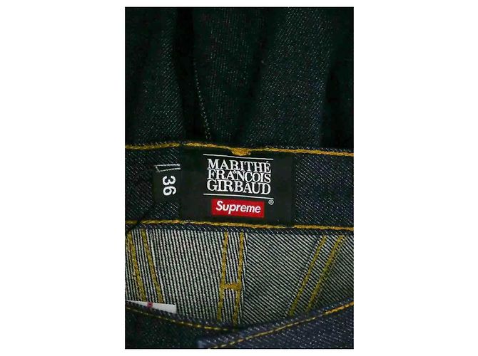 Supreme Bermuda blu navy - vista 6